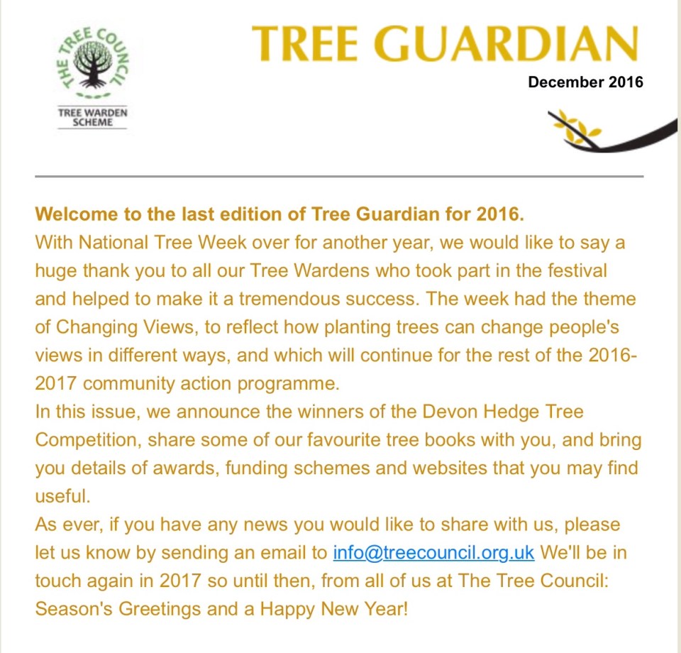 Tree Guardian December 2016
